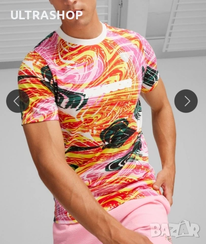 Нова мъжка тениска L size Puma x Ferrari , снимка 2 - Тениски - 54240264