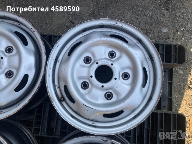 4бр.Оригинални железни джанти 15цола 5x160 за Ford Transit(2000-2024), снимка 5 - Гуми и джанти - 51808329