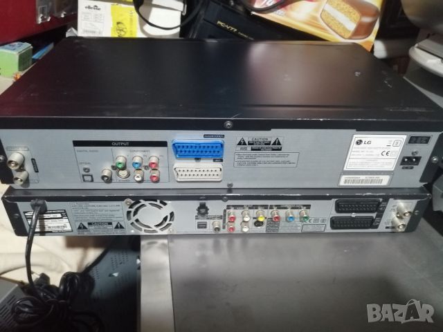 LG DVD-VCR6HD Recorder RC388+Samsung HDD&DVD VR-HR750 Recorder, снимка 5 - Плейъри, домашно кино, прожектори - 46580076