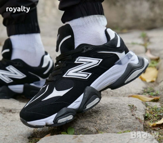 Мъжки Маратонки NewBalance 9060 Цвят-Черно и Бяло, снимка 4 - Маратонки - 51635715