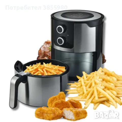 Фритюрници Air Fryer, снимка 9 - Фритюрници - 46835135