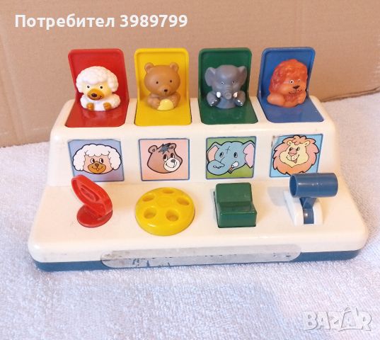 Интерактивна играчка с изскачащи животни , снимка 1 - Образователни игри - 45961875