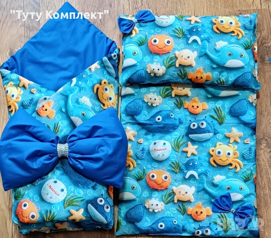 Порт бебе ( одеяло ) тип прегърни ме ,с подложка и възглавница, снимка 6 - Спално бельо и завивки - 37954308