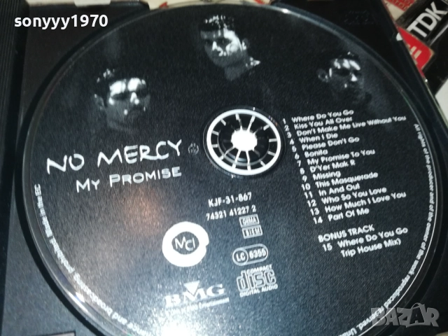 NO MERCY CD 3110251812, снимка 9 - CD дискове - 52249123