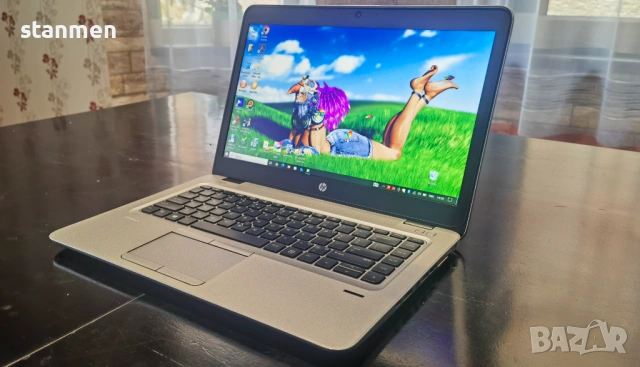 Продавам Гаранционнен HP EliteBook 745/матFHDсKам/4x2.5ghzThr/SSD256+500gb/8gb/AmdR7/Св.Кл/НоваБат  