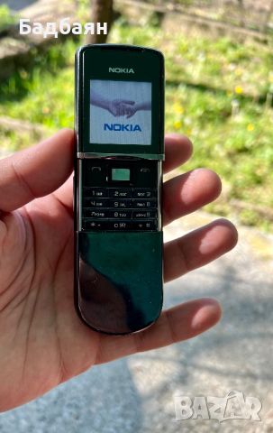 Nokia 8800 Sirocco Black ORIGINAL, снимка 1 - Nokia - 45262039