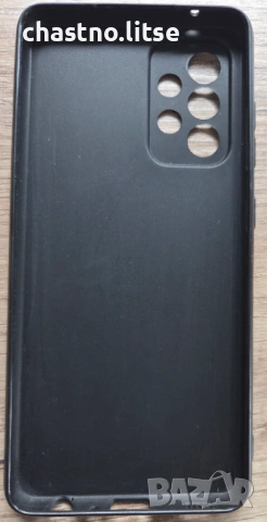 Черен силиконов гръб (кейс) за Samsung Galaxy A52 / A52s – запазен