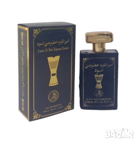 Арабски парфюм за мъже и жени AL-Fakhr Ameer Al Oud Khususi Aswad 100 ml, снимка 2 - Унисекс парфюми - 47631841