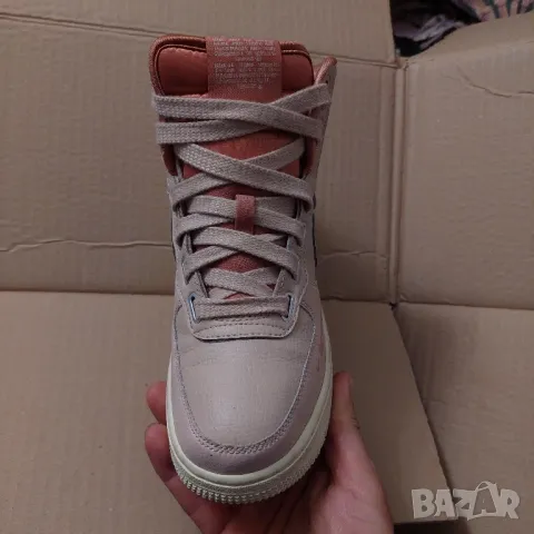 Nike Air Force 1 High Utility Particle Beige номер 37 ,5 оригинални маратонки , снимка 6 - Маратонки - 49970866