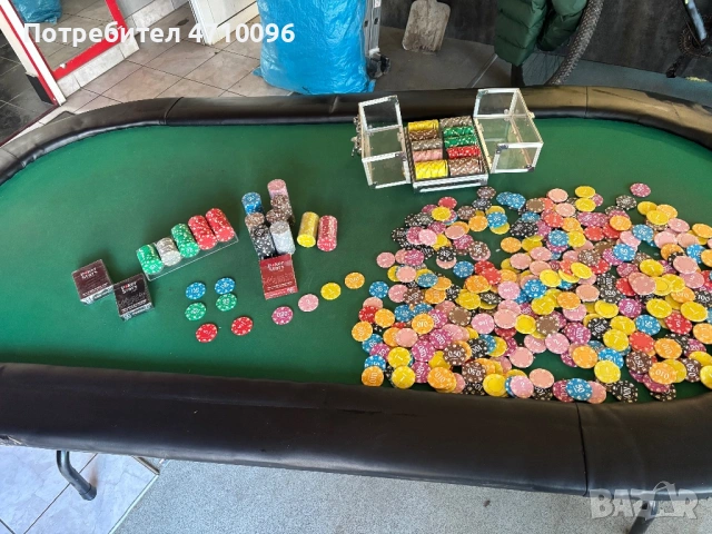 Згаваема маса за Тексас холден покер , снимка 3 - Настолни игри - 53113928