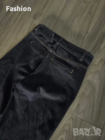 Жестоки дамски тъмно-сини дънки + колан, снимка 4 - Дънки - 54187224