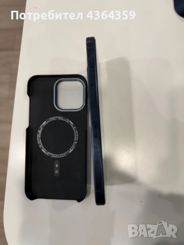 ТОП!!! Iphone 15 pro MAX 256GB BLUE, снимка 4 - Apple iPhone - 53359070