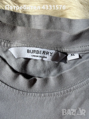 Оригинална тениска Burberry, снимка 2 - Тениски - 54114993