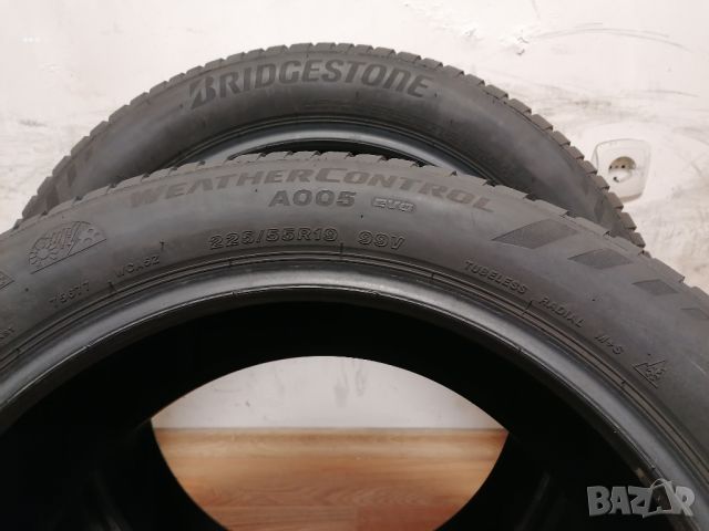 2 бр. 225/55/19 Bridgestone / джип SUV, снимка 9 - Гуми и джанти - 46019253