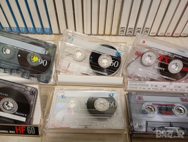 Лот от няколко аудиокасети Sony HF 90/ EF60/ EF90/ FX60 нормални аудио касети, снимка 2 - Аудио касети - 53928949