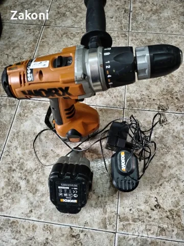 Винтоверт WORX 18 V , снимка 1 - Винтоверти - 48639007