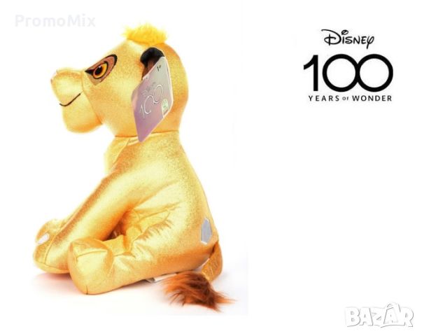 Детска играчка лъвчето Симба Simba Sambro Disney Collection 100 birthday limited 30см Музикална, снимка 3 - Плюшени играчки - 45871994