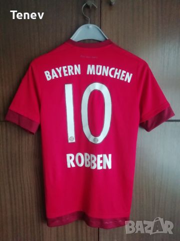 Bayern Munich Robben Adidas оригинална тениска фланелка Байерн Мюнхен Робен XS, снимка 1 - Тениски - 46082347