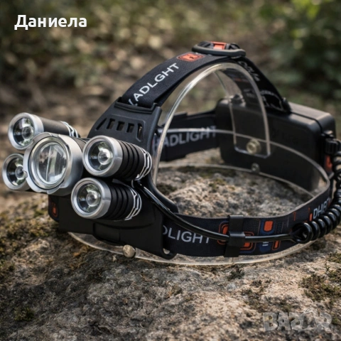 Мощен Led челник 5 в 1 с регулируем ъгъл