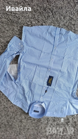 Нова мъжка риза с дълъг ръкав Polo Ralph Lauren , снимка 7 - Ризи - 49694773