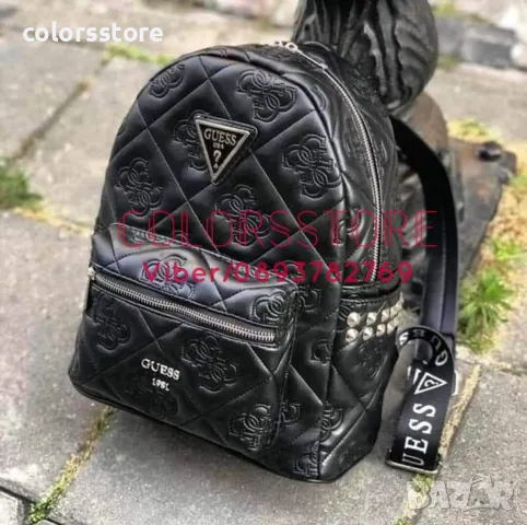 Черна чанта Guess-SG63w, снимка 1 - Чанти - 46916973