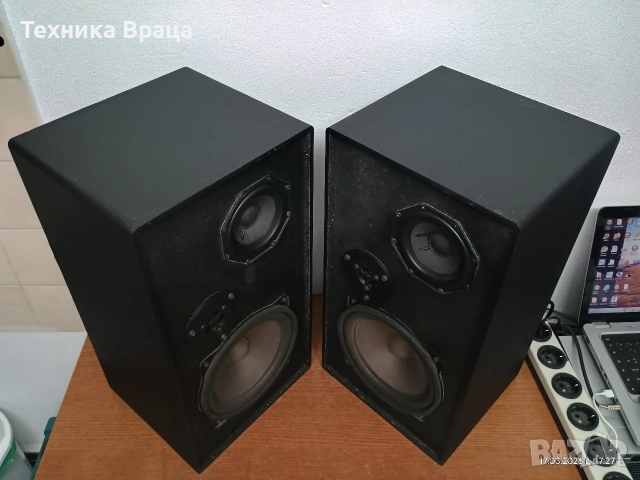 Трилентови немски тонколони EXPERT с качествен звук. Изпращам видео. , снимка 10 - Тонколони - 53882641