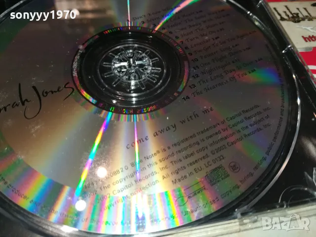 NORAH JONES ORIGINAL CD-ВНОС GERMANY 2702251832, снимка 14 - CD дискове - 49304590