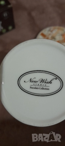 Порцеланова чаша коледен елен с кутия, снимка 8 - Чаши - 52101628