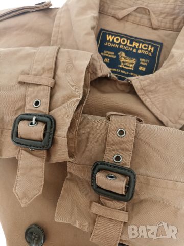 Дамски тренчкот Woolrich с подарък  шал, снимка 9 - Палта, манта - 46740658