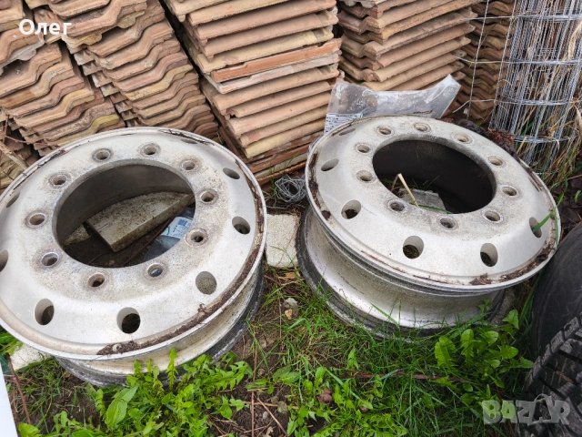Алуминиеви джанти 22.5, снимка 2 - Гуми и джанти - 53908644