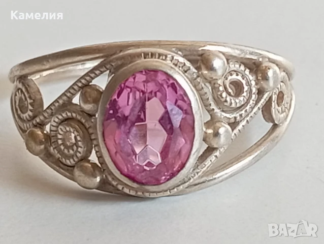 Руско сребро , снимка 2 - Пръстени - 51316545