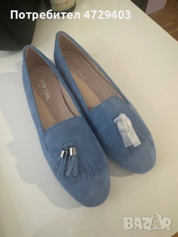 Дамски обувки тип мокасини 39 номер 