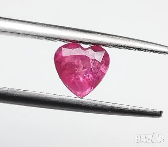 Шпинел с розов цвят и форма на сърце - 0.72кт.! Нов!, снимка 9 - Други - 50089529