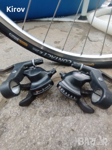 Скорости и спирачки SHIMANO STX ST-MC30 , снимка 2 - Части за велосипеди - 45899993