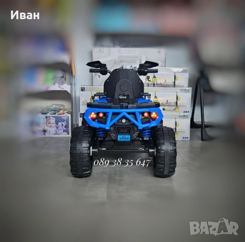 ТОП ЦЕНА!НОВО!Акумулаторно бъги Speed с 4x4,12V батерия,дистанционно, снимка 5 - Електрически играчки - 51361723