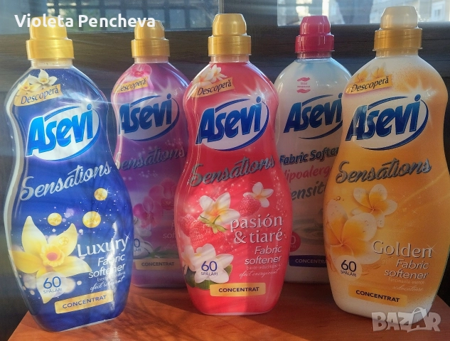 Омекотител Асеви 1.440л, снимка 6 - Перилни препарати и омекотители - 52773857