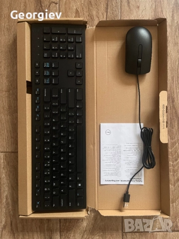 Клавиатура и мишка Dell