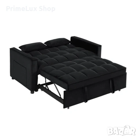 Диван Темпо - черен цвят, снимка 4 - Дивани и мека мебел - 53105367