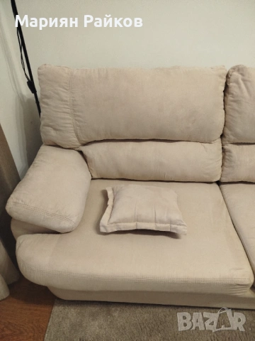 Три местен диван, снимка 4 - Дивани и мека мебел - 54101141