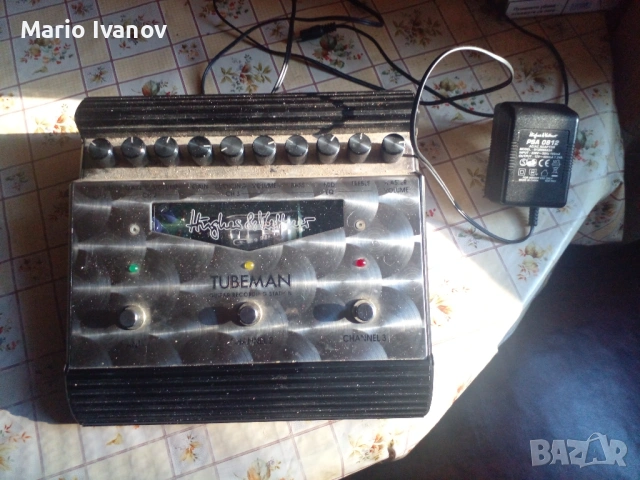 Продавам  Hughes & Kettner Tubeman 2 -  лампов преамп с изход за усилвател и отделен изход за миксер