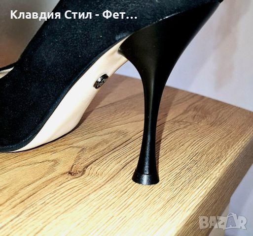 Нови елегантни обувки с красив ток, снимка 3 - Дамски елегантни обувки - 45338421