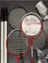 Нов комплект за федарбал с мрежа, 4 ракети (хилки) и перца, снимка 3