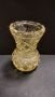 Стара стъклена ваза, снимка 1 - Вази - 45448769