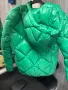 Moncler зелено зимно яке , снимка 4