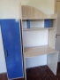 Детски гардероб с бюро и секция., снимка 3