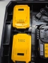 Акумулаторен ударен винтоверт DeWALT DCF887N, 18 V, 205 Nm,две батерии по 5ah, зарядно и куфар. , снимка 5