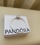 PANDORA сребърна гривна със сърце, снимка 1