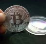 Биткойн монета - сувенир, снимка 4