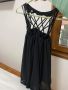 Черна рокля , снимка 1 - Рокли - 45287676