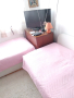 продавам запазени, използвани ъглови легла , заедно с ракла, снимка 1 - Спални и легла - 44987355